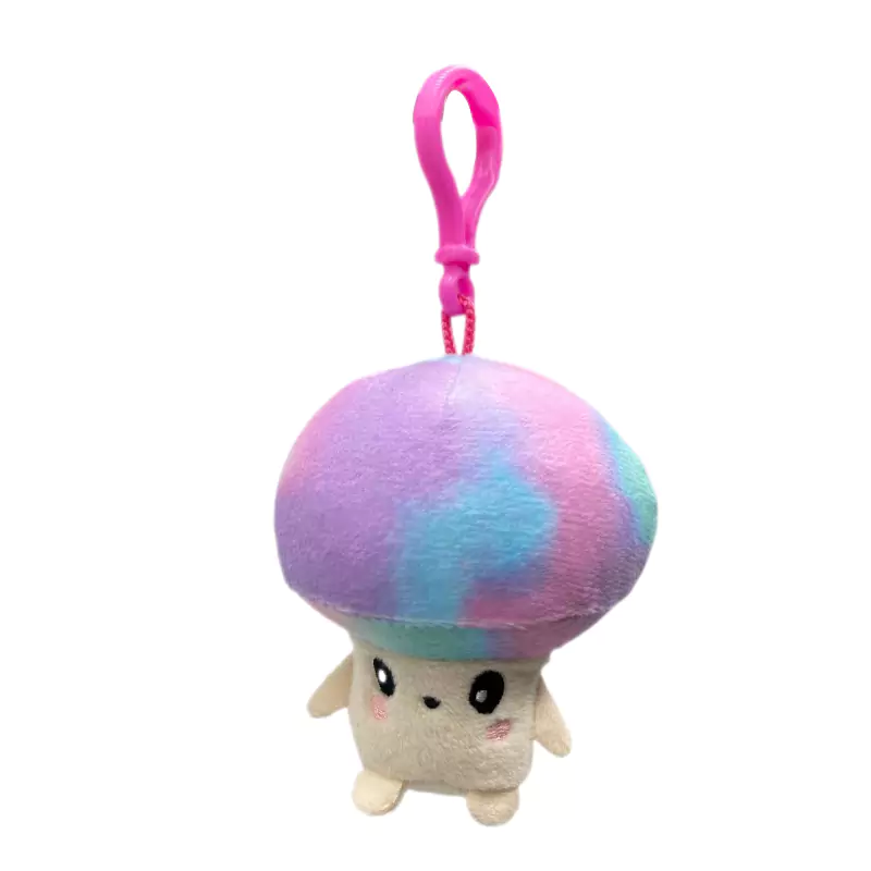 พวงกุญแจตุ๊กตาเห็ด Kawaii